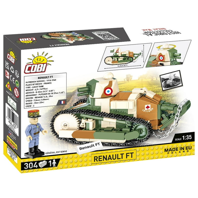 COBI Historical Collection Great War Renault FT Mus e des Blind s