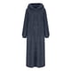thumbnail image 5 of TaTaai Women's Casual Solid Color Hooded Long Sleeve Plush Pocket Dress Round Neck Loose Comfortable Home Long Nightgown Loungewear Gift, 5 of 5