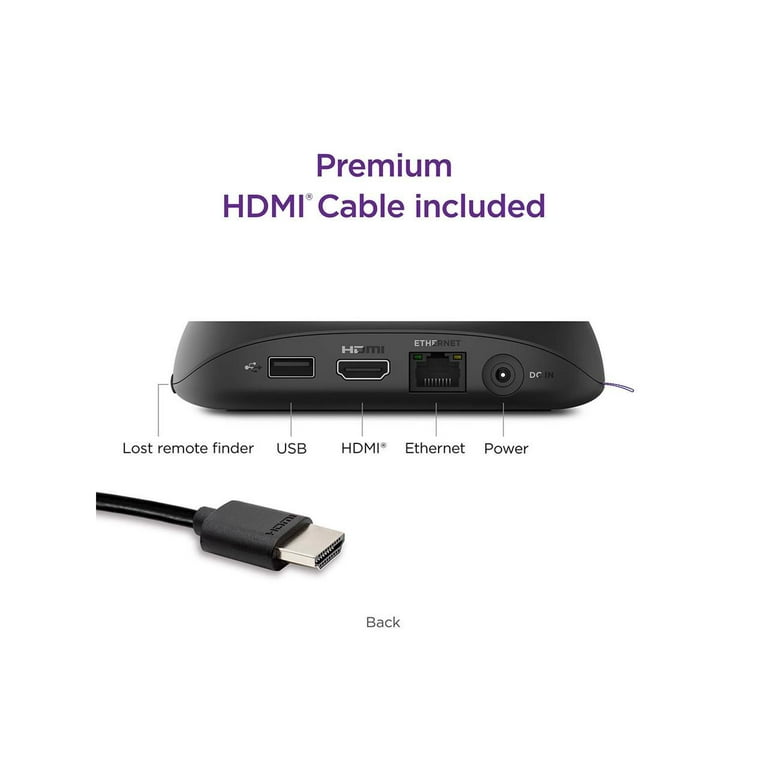 Roku Ultra 4802R, Private Listening Streaming Device with Ethernet