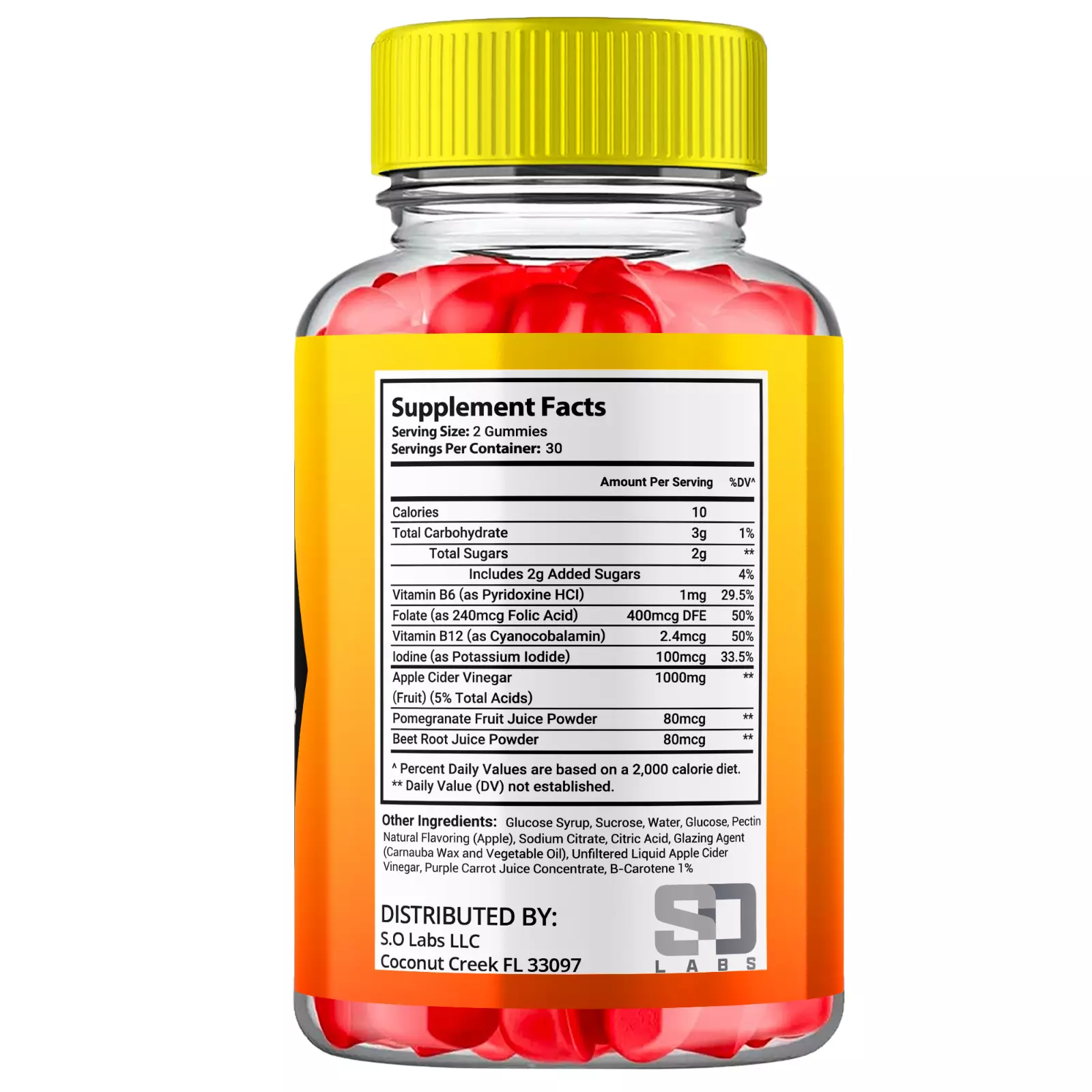 ProVigor for Men Advanced Formula Vitamin Supplement 120 Gummies