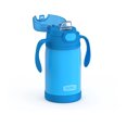 thumbnail image 2 of Thermos Biberon à Paille en Acier Inoxydable Isolé sous Vide 10 Oz, Bleu, 2 of 5