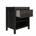 thumbnail image 2 of Ameriwood Home Beaumont Nightstand, Black Oak, 2 of 9