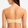 thumbnail image 2 of MELENECA Strapless Bra Minimizer with Underwire for Women Sunkiss 42E, 2 of 4