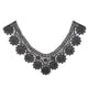 thumbnail image 1 of Blusa desmontable con cuello falso de encaje negro para mujer, 1 of 1