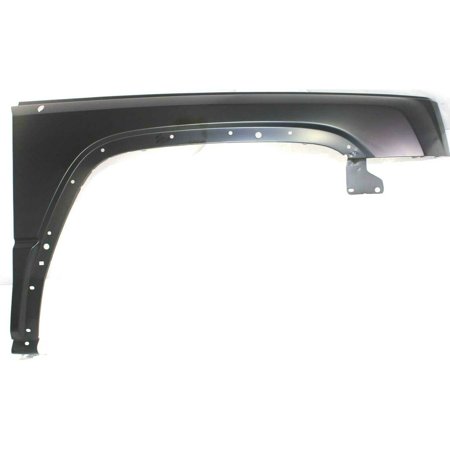 Fender For Jeep 2006-2010 Commander Front Right Primed Steel with Molding Holes