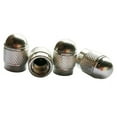 thumbnail image 2 of Walbest Aluminum Tire Valve Caps Dust-proof, Silver, for Car, Bike, Cycle, Truck, 4 Pack, 2 of 4