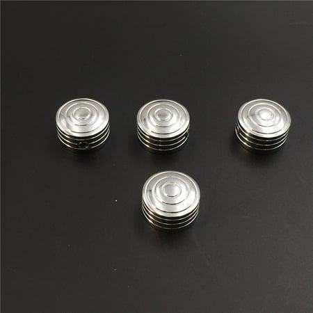 HTT-MOTOR Chrome Circle Style Bolts Toppers Caps Fits Harley Davidson Sporster 1986-later XL/2008-2013 XR/Evolution 1340/ Twin Cam model