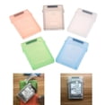 thumbnail image 2 of 3.5 Inch Practical Case Hard disk protection boxHard Holder x1 Disk PP Box F7D5, 2 of 9