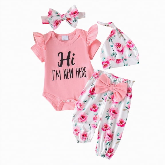 Hessimy Baby Long Sleeve Bodysuit, Ultimate Flexy Bodysuits Boys & Girls(Pink