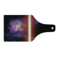 thumbnail image 2 of Galaxy Cutting Board, Famous Movie Prop Galaxy Theme Between Enemies Theme Stripe Illustration in Red, Decorative Tempered Glass Cutting and Serving Board, Wine Bottle Shape, Black, by Ambesonne, 2 of 5
