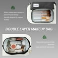 thumbnail image 4 of under $5 Usloyux Large Travel Toiletry Bag for men women,Makeup Organizer Bag, Dopp Kit,Waterproof Hanging Cosmetic Bag for Toiletries Accessories, 4 of 9