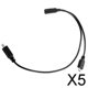 thumbnail image 1 of Cable de extensión Baoblaze Micro USB 2.0 5 piezas, 1 of 8