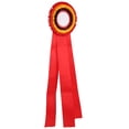 thumbnail image 2 of Ruban Rosette, Place 1er 2ème 3ème 4ème 5ème Insigne de Ruban Exquis Petit Gagnant Récompense Ensemble de Rosette de Ruban pour Compétition Sportive Concours Scolaire(Rouge), 2 of 8