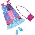 thumbnail image 4 of Barbie Fashions Doll Clothes with Calico Dress with Purse and Sandals (1 Outfit), 4 of 4