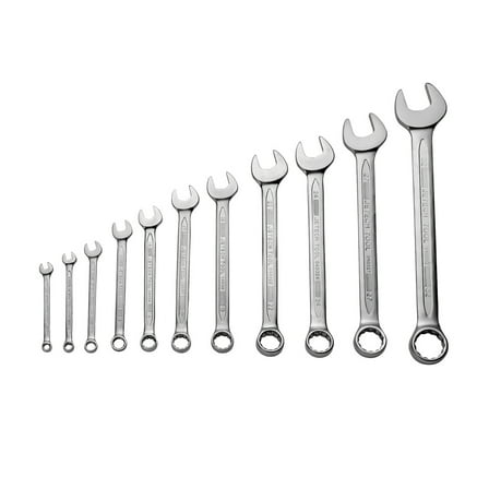 Jetech Combination Wrench Set (6mm - 32mm), Metric, 12PCS