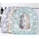thumbnail image 4 of 1 Pices Sige Toilette Tanche Domestique(dentelle Grise), Sige De Wc Universelles Avec Fermeture Clair, Coussin De Sige De Toilette Coussin Plus C, 4 of 5