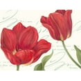 thumbnail image 2 of Gladding, Pamela 24x19 White Modern Wood Framed Museum Art Print Titled - Red Tulips, 2 of 4