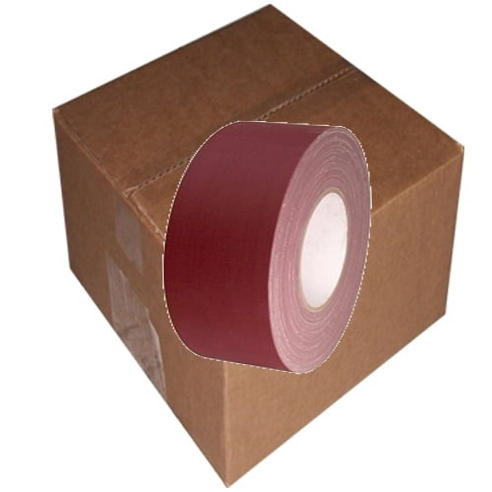 Economy Gaffers Duct Tape 4" X 60 Yard - Burgundy (12 Roll/Case)