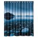 thumbnail image 1 of ABPHQTO Belleza del océano de hielo azul El hielo azul de la Antártida Cortina de ducha Cortina de ducha impermeable 150x180 cm, 1 of 2