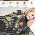 thumbnail image 3 of Orinice Zombie Apocalypse Video Games Warm Lightweight Blanket Soft Fleece Blankets  All Seasons Sofa Decor Cow Gifts Blanket 60x80in, 3 of 6
