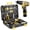 Yellow, variant on TLGREEN 12V Cordless Drill Tool set - 139 Piece, 2Ah Battery, 2-Speed Adjustable Power & Rapid Charging Magnetic drill, Home Tool Kit for DIY, Repairs, Gift for Father, Husband, Friend, Red