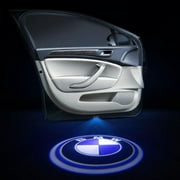 2X PCs for BMW Car Door Logo Projector Lights, Led Welcome Laser Door Lights Logo, No Damage Wireless Type Projector Car Door Lights