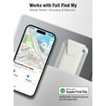 thumbnail image 3 of Miroddi Magnetic Phone Wallet, Works with Find My App, Magnetic Card Holder Wallets Compatible for iPhone 17/16/15/14/13/12 Series, Leather, RFID Blocking, 3 of 9