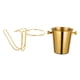 thumbnail image 3 of Soporte para cubo de hielo de escritorio, estante para cubos de vino, enfriadores portátiles y livianos, soporte para Oro, 3 of 9