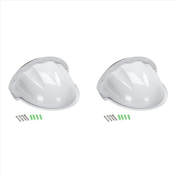 2X Protector Solar Universal A Prueba de Lluvia para Cámaras de Seguridad de Exterior, Luces LED, Cámaras de Vigilancia Tipo