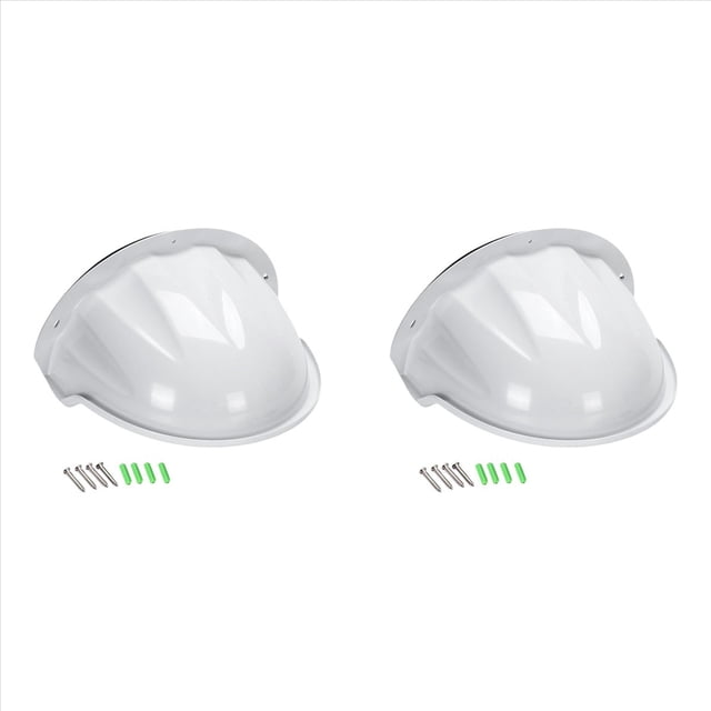 2X Protector Solar Universal A Prueba de Lluvia para Cámaras de Seguridad de Exterior, Luces LED, Cámaras de Vigilancia Tipo