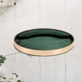 thumbnail image 3 of Almencla Plateau à Bijoux Ovale Support Vitrine Comptoir Commode Fournitures Vert, 3 of 7