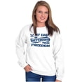 thumbnail image 3 of US Navy Logo Dad Defending Freedom Sweatshirt for Men or Women Brisco Brands X, 3 of 6