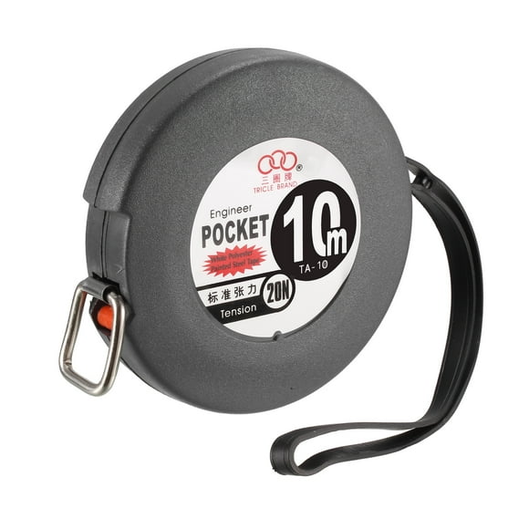Unique Bargains Measuring Tape Retractable 10 Meters Metric Tape Measure Ruler