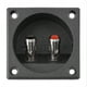 thumbnail image 4 of Caja de terminales, altavoces Caja de terminales Conector de terminal de empuje Componentes acústicos Los mejores materiales, 4 of 8