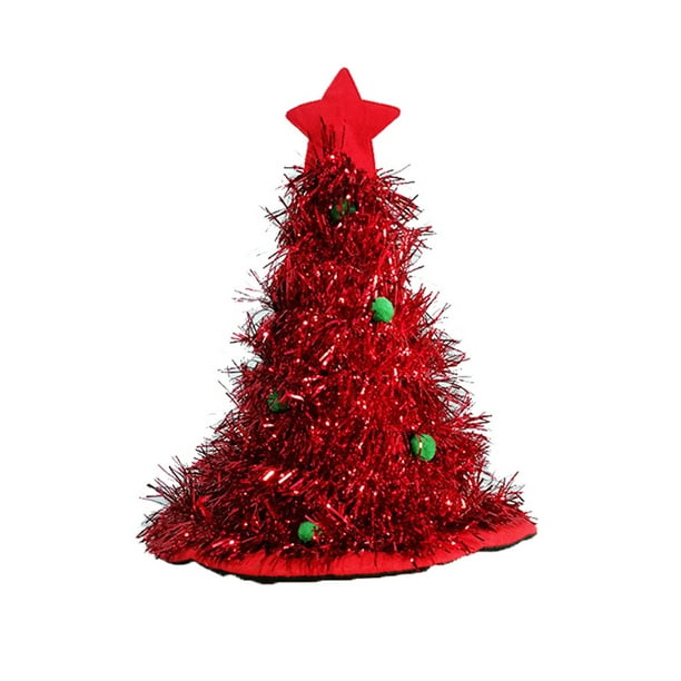 Teissuly Christmas Tree Hats Christmas Party Props Decorative Supplies Ornaments Pendants Teissuly WER202310236351