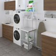 thumbnail image 2 of Stainless Steel Double Deck Overshelf – 14 in. x 24 in. – Heavy Duty, NSF Certified, Commercial-Grade, Adjustable Tiered Shelf for Kitchen Prep Tables and Workbenches, 2 of 8