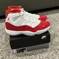 thumbnail image 1 of Ni - ke Ni - ke Air Jordan 11 Retro Cherry 2022 Size 11 Red White Blue With Box CT8012-116, 1 of 5