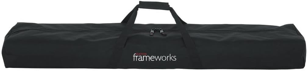 Carry Bag for 6 Microphone Stands with  -10  Stand - Lightweight Nylon Transport