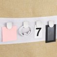 thumbnail image 2 of Fotos La Oficina Clips Pared 972 () White, 2 of 8