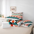 thumbnail image 6 of Homewish Tribal Aztec Bedding Comforter Set 7pcs for Teens Boys Girls,Bohemian Theme Queen Bedding Sets Super Cozy,Exotic Style Queen Sheet Sets,Super Cozy Room Decor,Reversible, 6 of 8
