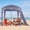 Navy Blue, variant on Betcozy 6x6ft Beach Canopy Tent with Side Wall, Tool-Free Setup Portable Sun Shelter, UPF 50+ Waterproof Sand Shield Shade with Storage Pockets & Sandbags for Camping, Beach, Patio (Starfish Shell)