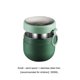 thumbnail image 3 of Bewildely Fiambrera de 600ml de acero inoxidable para el hogar, la escuela, el senderismo, la comida de Picnic, el contenedor de sándwich, la fiambrera Mostrada Verde Bewildely HA072903-04, 3 of 6