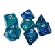thumbnail image 2 of Dados poliédricos,Juego de dados poliédricos de 7 dados Bolsas Enseñanza de matemáticas,Dados poliédricos Juego de fiesta de dados de resina de colores,Juego de rol Juego de dados, 2 of 8