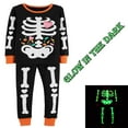 thumbnail image 5 of Bjutir Boys Girls Pajama Sets Family Feeling Kids Toddler Skeleton Pajamas Sets For Toddler Glow In The Dark, 5 of 9