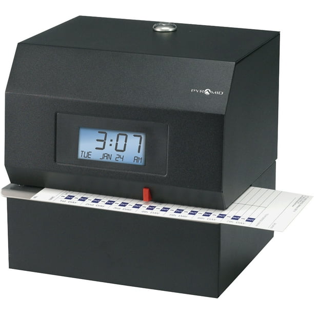 Pyramid Time Systems 3700 Heavy-duty Electric Time Clock - Walmart.com