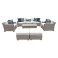 thumbnail image 6 of TK Classics Coast 8 Piece Outdoor Wicker Patio Furniture Set 08c, 6 of 11