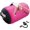Black+Pink, variant on Gymnastics Tumbling Equipment Inflatable Air Roller Cylinder with Pump, 0.6mm High-Density PVC, Air Barrel Trainer for Handspring, Cheerleading, Yoga & Gym Multiple Sizes 2.6FT-4FT Length