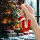 thumbnail image 1 of Colgante de Árbol de Navidad Acrílico 2D con Inicial | Adorno con Nombre de Familia y Alfabeto de 26 Letras | Decoración Navideña de Doble Cara para Fiestas de Navidad, Cumpleaños y San Valentín | De, 1 of 5