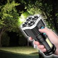 thumbnail image 2 of Nine Lights In One Brightest Outdoor Flashlight 1000 Lumens, LED Flashlight 4pcs LED Light, Rechargeable Powerful Torch Long Throw Up To 200 Meters, 2 of 9