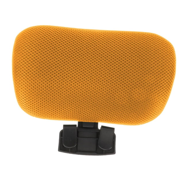 Luzkey Office Chair Headrest Desk Chair Head Rest Adjustable Height Angle Ergonomic Computer Chair Head Pillow Neck Support Cushion Yellow